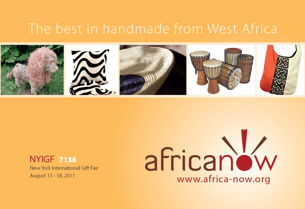 AfricaNow! postcard