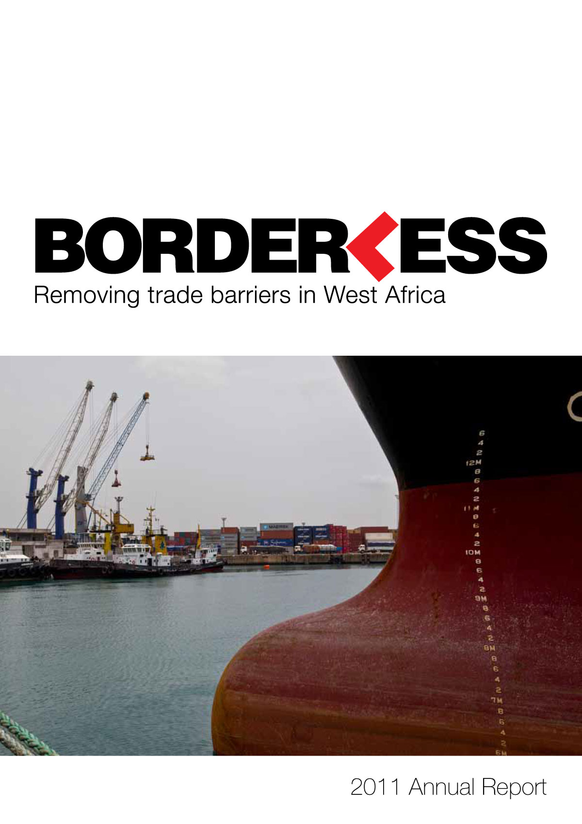 Borderless annual report 2011 cover