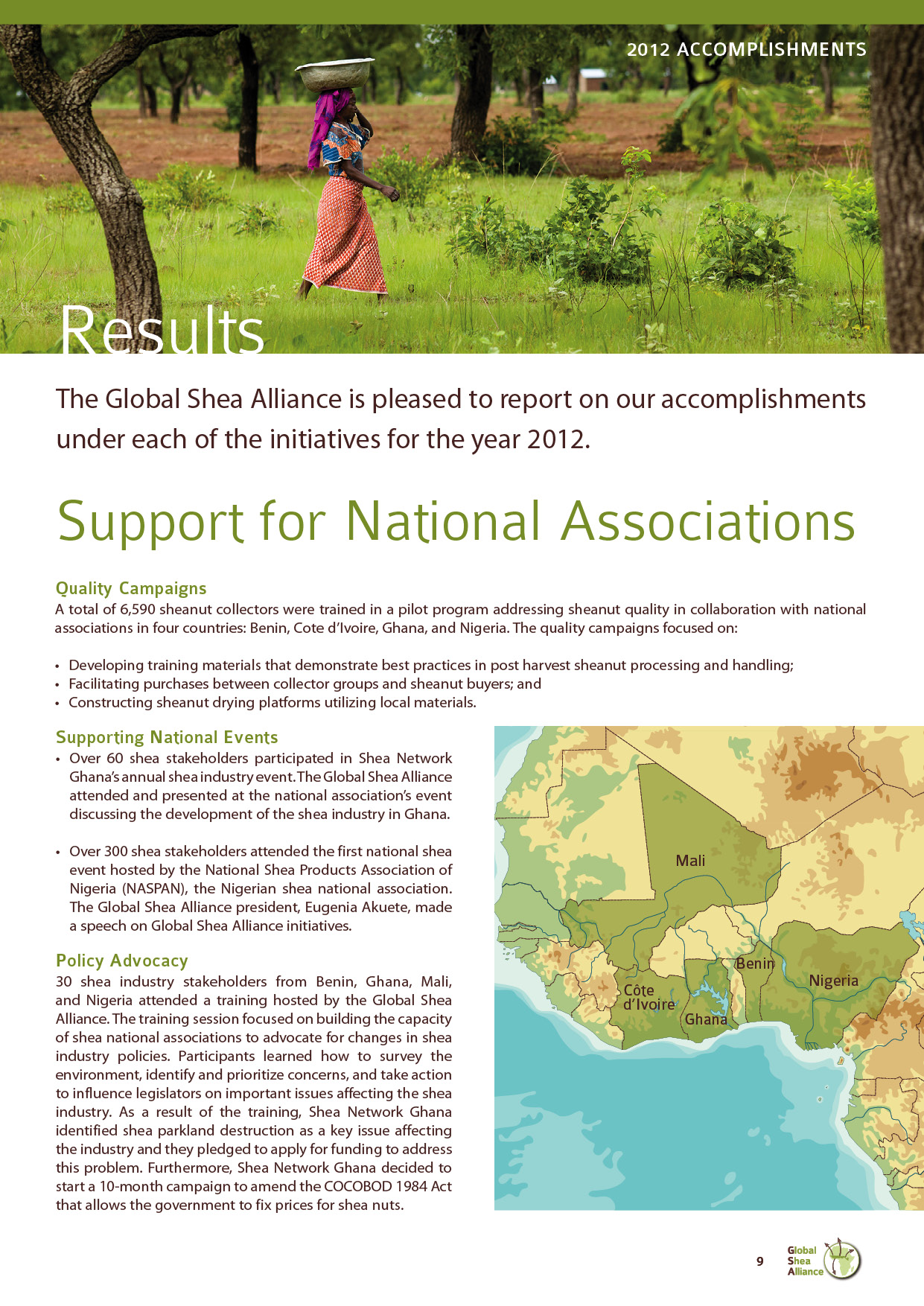 Global Shea Alliance Annual Report 2012