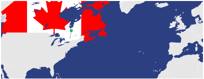 Map showing Ottawa