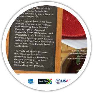 Food advert onepager