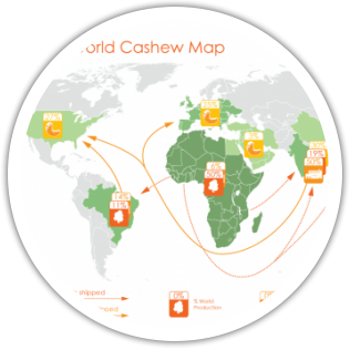ACA world map